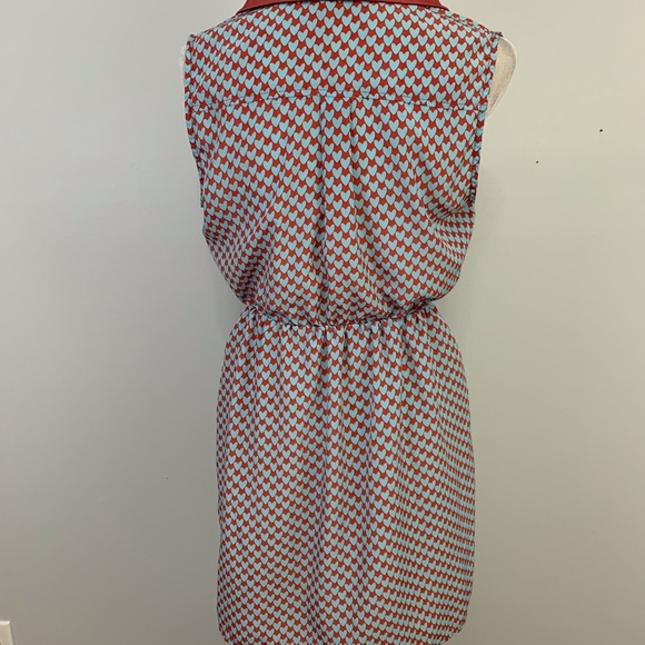 ModCloth heart print mini dress - Picture 3 of 4